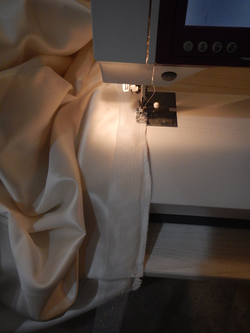 Gertie's New Blog for Better Sewing: Shaping a Neckline with Horsehair Braid